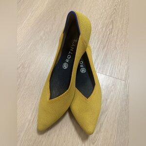 Rothy's Marigold Point I Flats Size 11